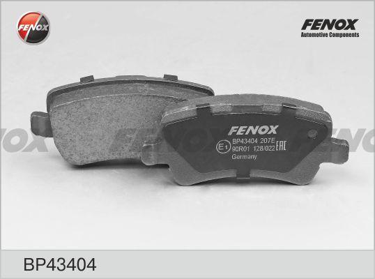 Fenox BP43404 - Колодки Диск торм.. autodnr.net