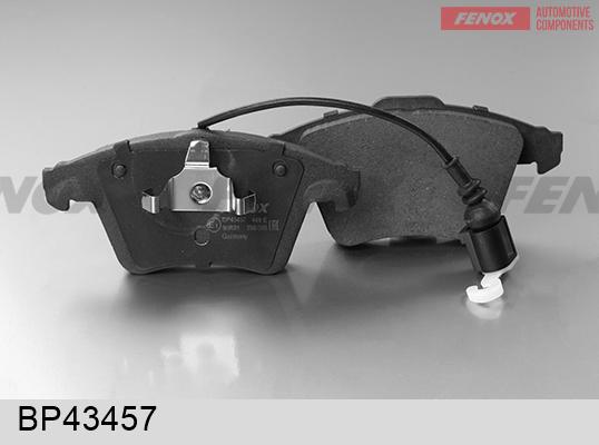 Fenox BP43457 - Тормозные колодки, дисковые, комплект avtokuzovplus.com.ua