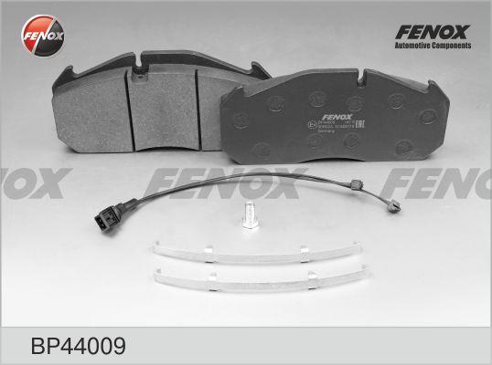 Fenox BP44009 - Тормозные колодки, дисковые, комплект autodnr.net