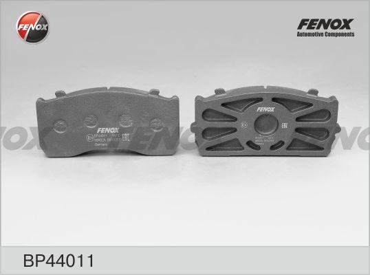 Fenox BP44011 - Гальмівні колодки, дискові гальма autocars.com.ua