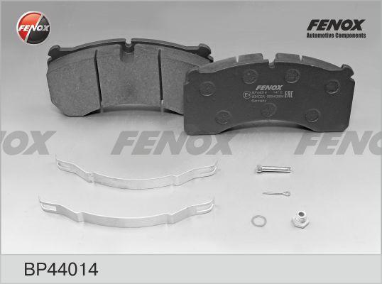 Fenox BP44014 - Гальмівні колодки, дискові гальма autocars.com.ua