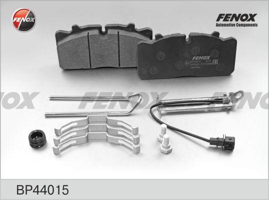 Fenox BP44015 - Гальмівні колодки, дискові гальма autocars.com.ua