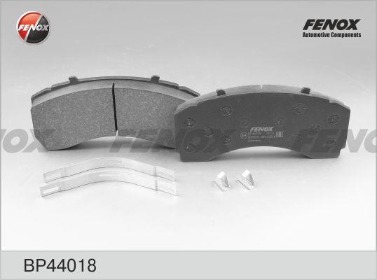 Fenox BP44018 - Тормозные колодки, дисковые, комплект autodnr.net