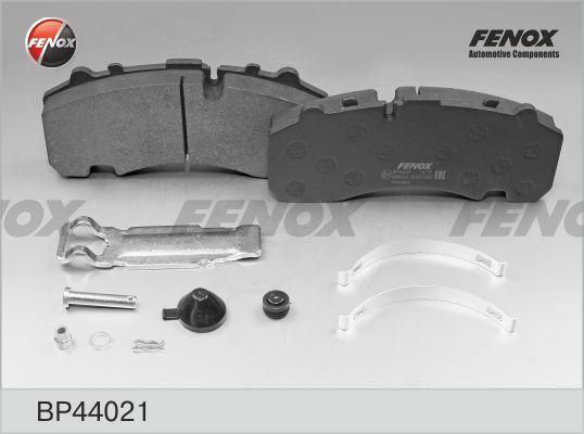 Fenox BP44021 - Гальмівні колодки, дискові гальма autocars.com.ua