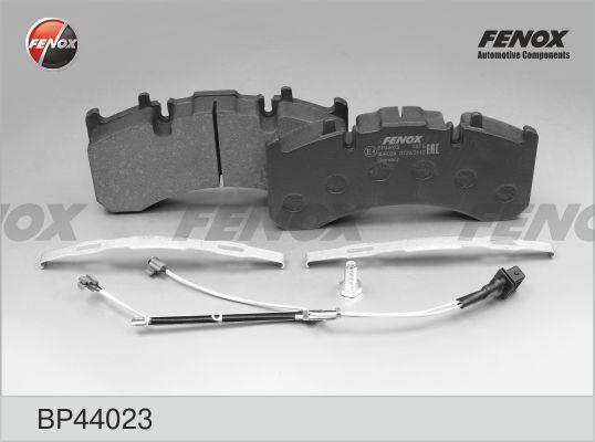 Fenox BP44023 - Гальмівні колодки, дискові гальма autocars.com.ua