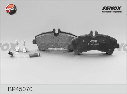 Fenox BP45070 - Гальмівні колодки, дискові гальма autocars.com.ua