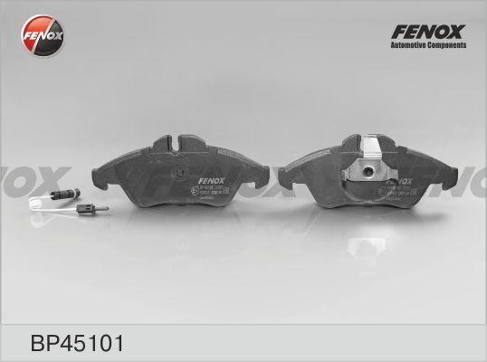 Fenox BP45101 - Гальмівні колодки, дискові гальма autocars.com.ua