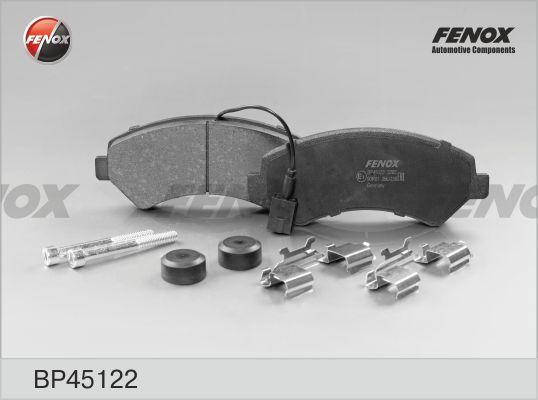 Fenox BP45122 - Гальмівні колодки, дискові гальма autocars.com.ua