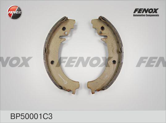 Fenox BP50001C3 - Комплект тормозных колодок, барабанные autodnr.net