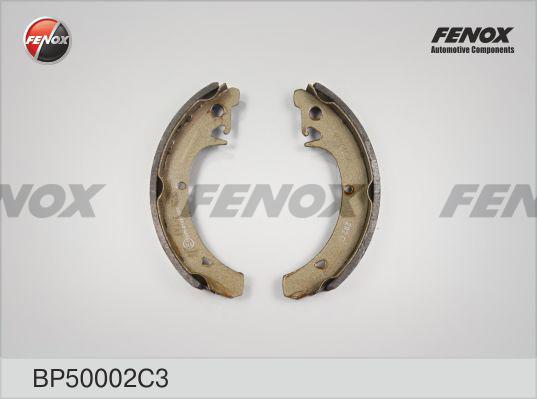 Fenox BP50002C3 - Комплект гальм, барабанний механізм autocars.com.ua