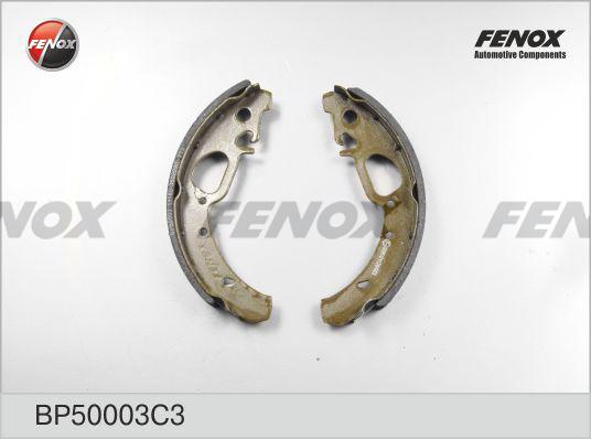Fenox BP50003C3 - Комплект гальм, барабанний механізм autocars.com.ua