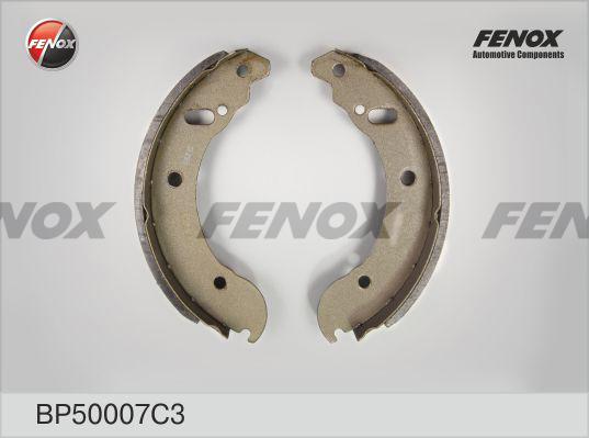 Fenox BP50007C3 - Комплект тормозных колодок, барабанные avtokuzovplus.com.ua