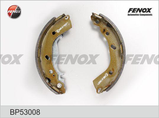 Fenox BP53008 - Комплект тормозных колодок, барабанные avtokuzovplus.com.ua