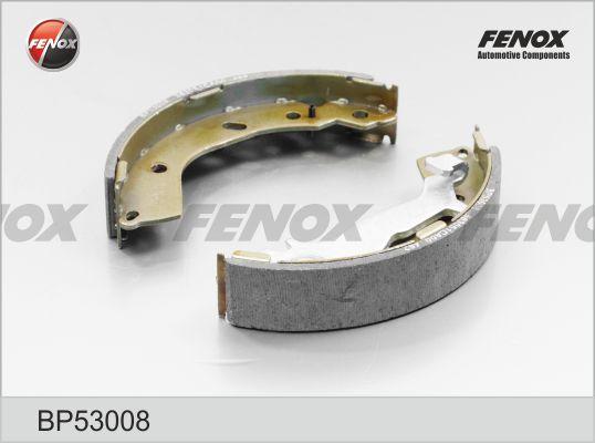 Fenox BP53008 - Комплект тормозных колодок, барабанные autodnr.net