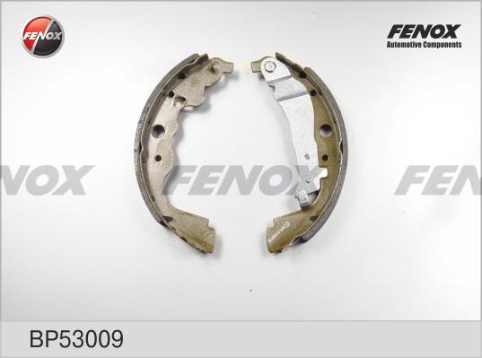 Fenox BP53009 - Комплект тормозных колодок, барабанные autodnr.net