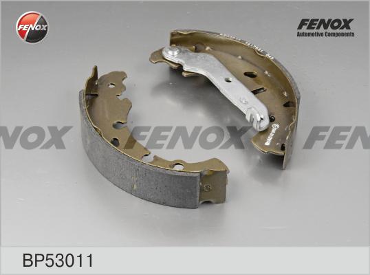 Fenox BP53011 - Комплект тормозных колодок, барабанные autodnr.net