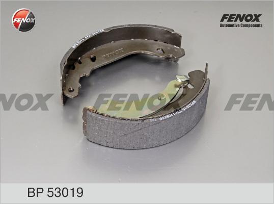 Fenox BP53019 - Комплект гальм, барабанний механізм autocars.com.ua