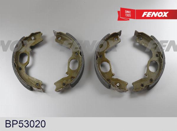Fenox BP53020 - Гальмівні колодки, дискові гальма autocars.com.ua