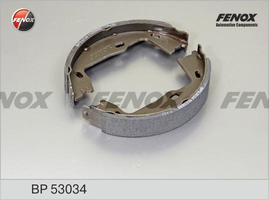 Fenox BP53034 - Комплект тормозных колодок, барабанные avtokuzovplus.com.ua