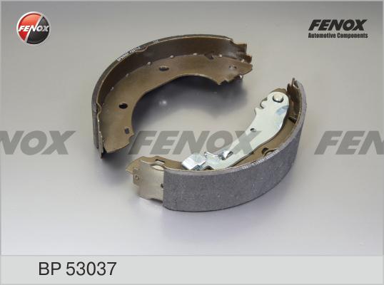 Fenox BP53037 - Комплект тормозных колодок, барабанные autodnr.net