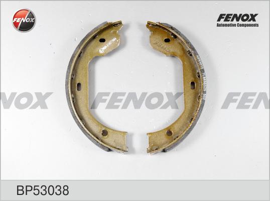 Fenox BP53038 - Комплект гальм, барабанний механізм autocars.com.ua
