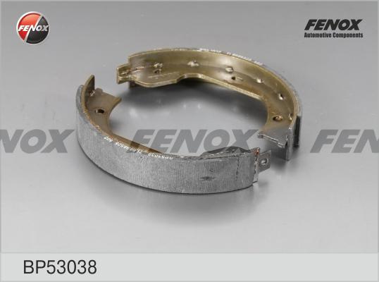 Fenox BP53038 - Комплект тормозных колодок, барабанные autodnr.net