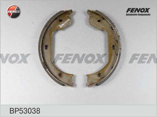 Fenox BP53038 - Комплект гальм, барабанний механізм autocars.com.ua