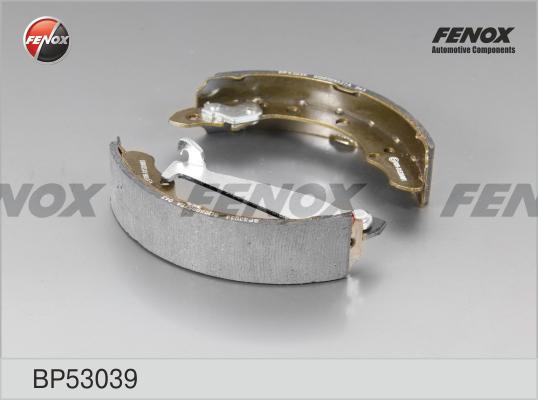 Fenox BP53039 - Комплект тормозных колодок, барабанные autodnr.net