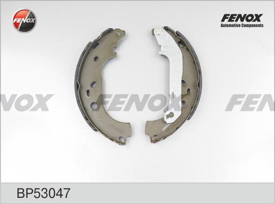Fenox BP53047 - Комплект тормозных колодок, барабанные autodnr.net