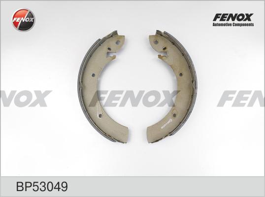 Fenox BP53049 - Комплект гальм, барабанний механізм autocars.com.ua