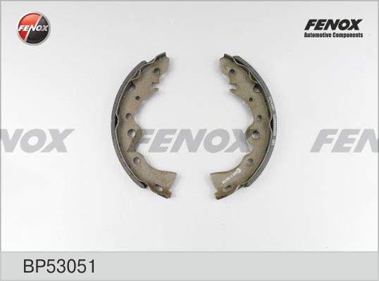 Fenox BP53051 - Комплект тормозных колодок, барабанные autodnr.net