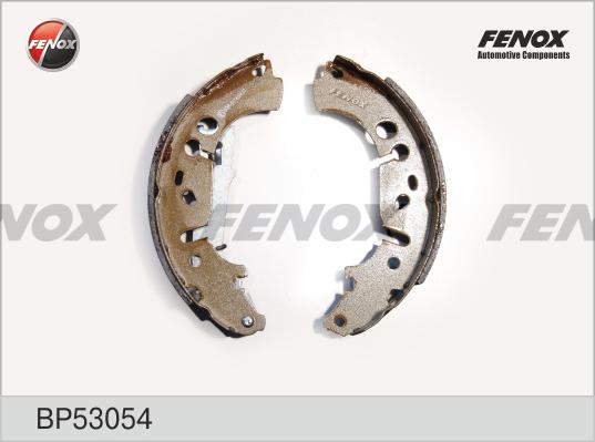 Fenox BP53054 - Комплект тормозных колодок, барабанные avtokuzovplus.com.ua