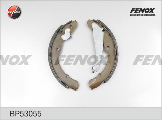 Fenox BP53055 - Комплект тормозных колодок, барабанные autodnr.net