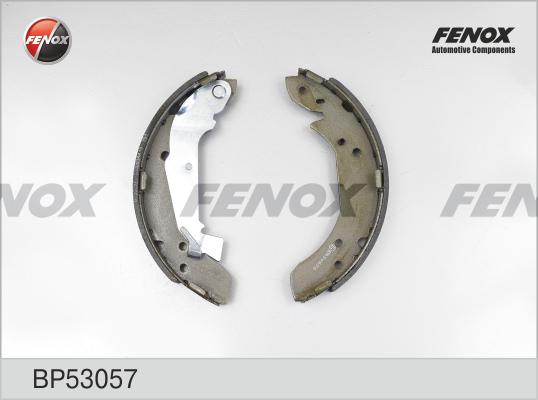 Fenox BP53057 - Комплект тормозных колодок, барабанные autodnr.net