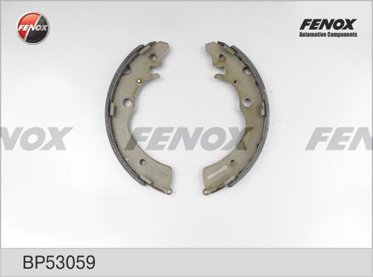 Fenox BP53059 - Комплект гальм, барабанний механізм autocars.com.ua
