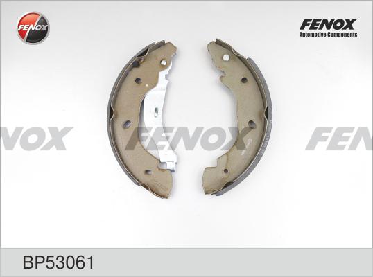 Fenox BP53061 - Комплект тормозных колодок, барабанные autodnr.net