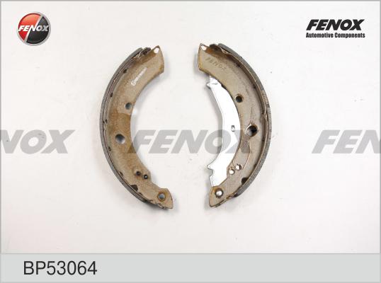 Fenox BP53064 - Комплект тормозных колодок, барабанные autodnr.net