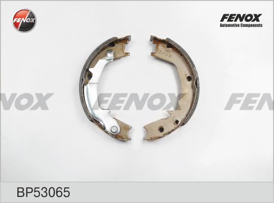 Fenox BP53065 - Комплект тормозных колодок, барабанные autodnr.net