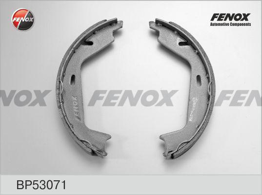 Fenox BP53071 - Комплект тормозных колодок, барабанные avtokuzovplus.com.ua