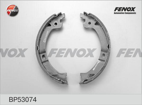 Fenox BP53074 - Комплект гальм, барабанний механізм autocars.com.ua
