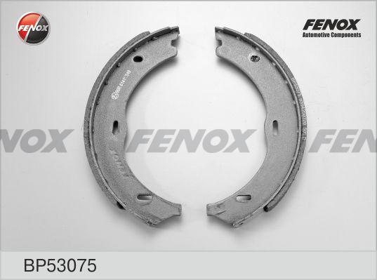 Fenox BP53075 - Комплект гальм, барабанний механізм autocars.com.ua