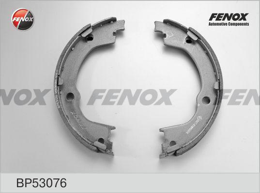 Fenox BP53076 - Комплект гальм, барабанний механізм autocars.com.ua