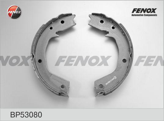 Fenox BP53080 - Комплект тормозных колодок, барабанные avtokuzovplus.com.ua