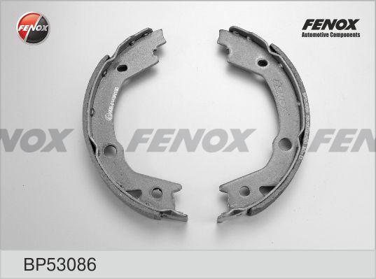 Fenox BP53086 - Комплект тормозных колодок, барабанные avtokuzovplus.com.ua