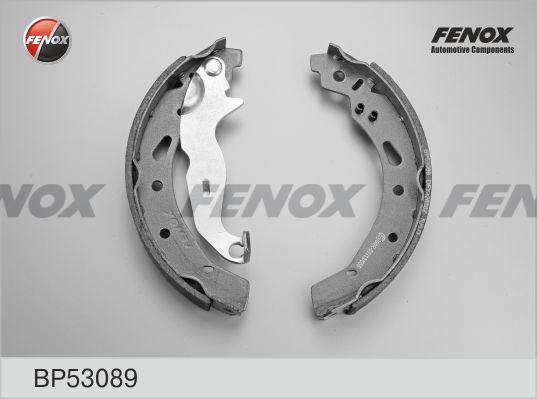 Fenox bp53089 - Комплект тормозных колодок, барабанные autodnr.net