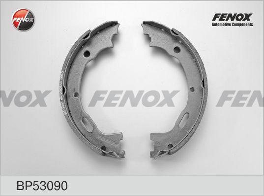 Fenox BP53090 - Комплект тормозных колодок, барабанные autodnr.net