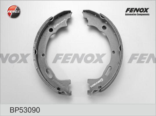 Fenox BP53090 - Комплект гальм, барабанний механізм autocars.com.ua