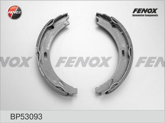 Fenox BP53093 - Комплект тормозных колодок, барабанные avtokuzovplus.com.ua