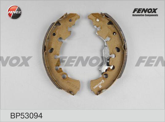 Fenox BP53094 - Комплект гальм, барабанний механізм autocars.com.ua