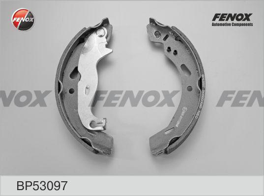Fenox bp53097 - Комплект тормозных колодок, барабанные autodnr.net